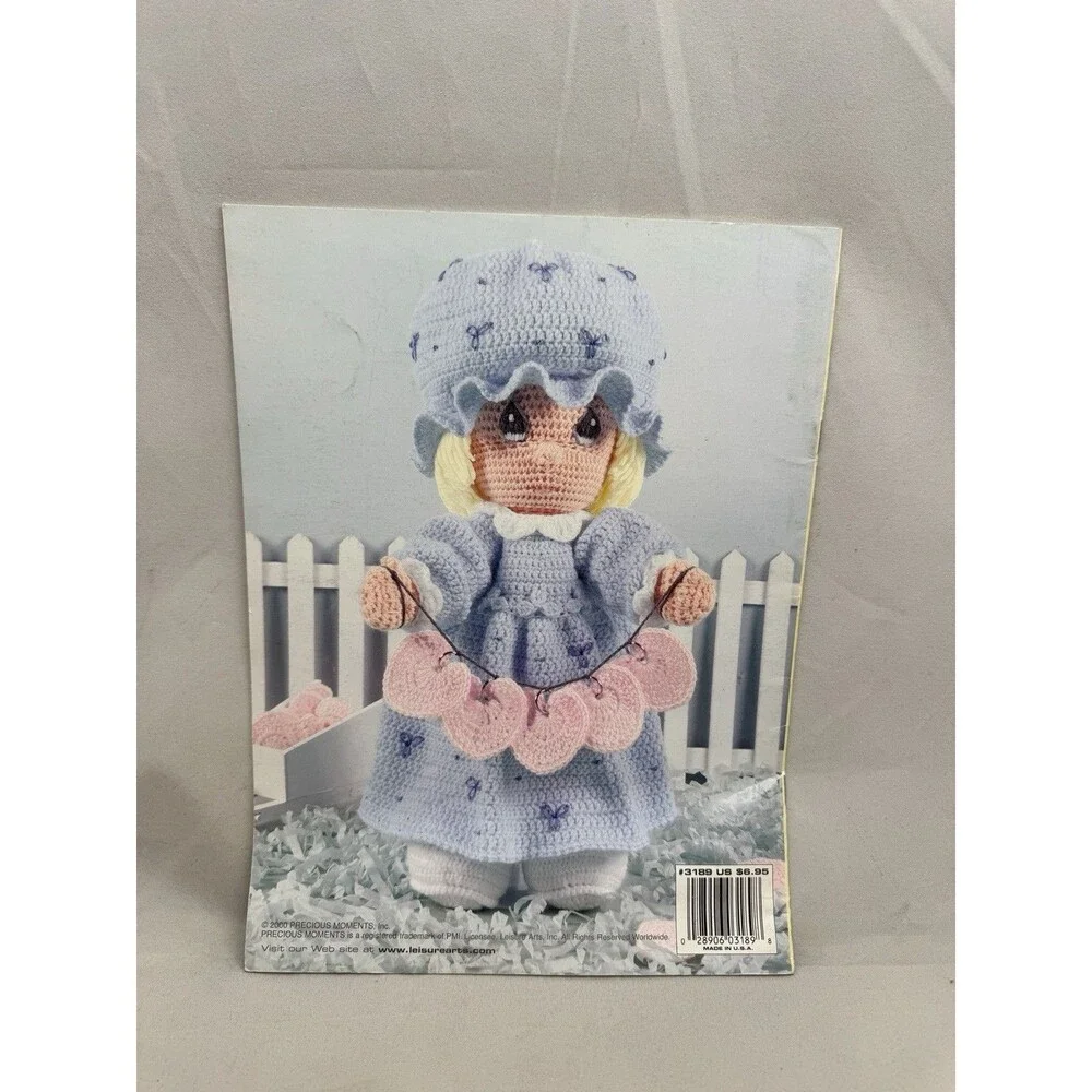 Precious Moments 4 Dolls To Crochet 3189 Leisure Arts Pattern Book